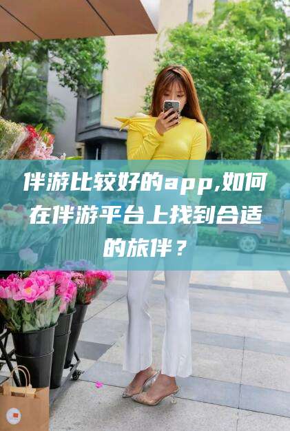 建湖伴游比较好的app,如何在伴游平台上找到合适的旅伴？